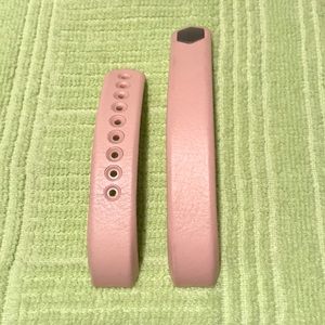 Fitbit Alta pink leather band